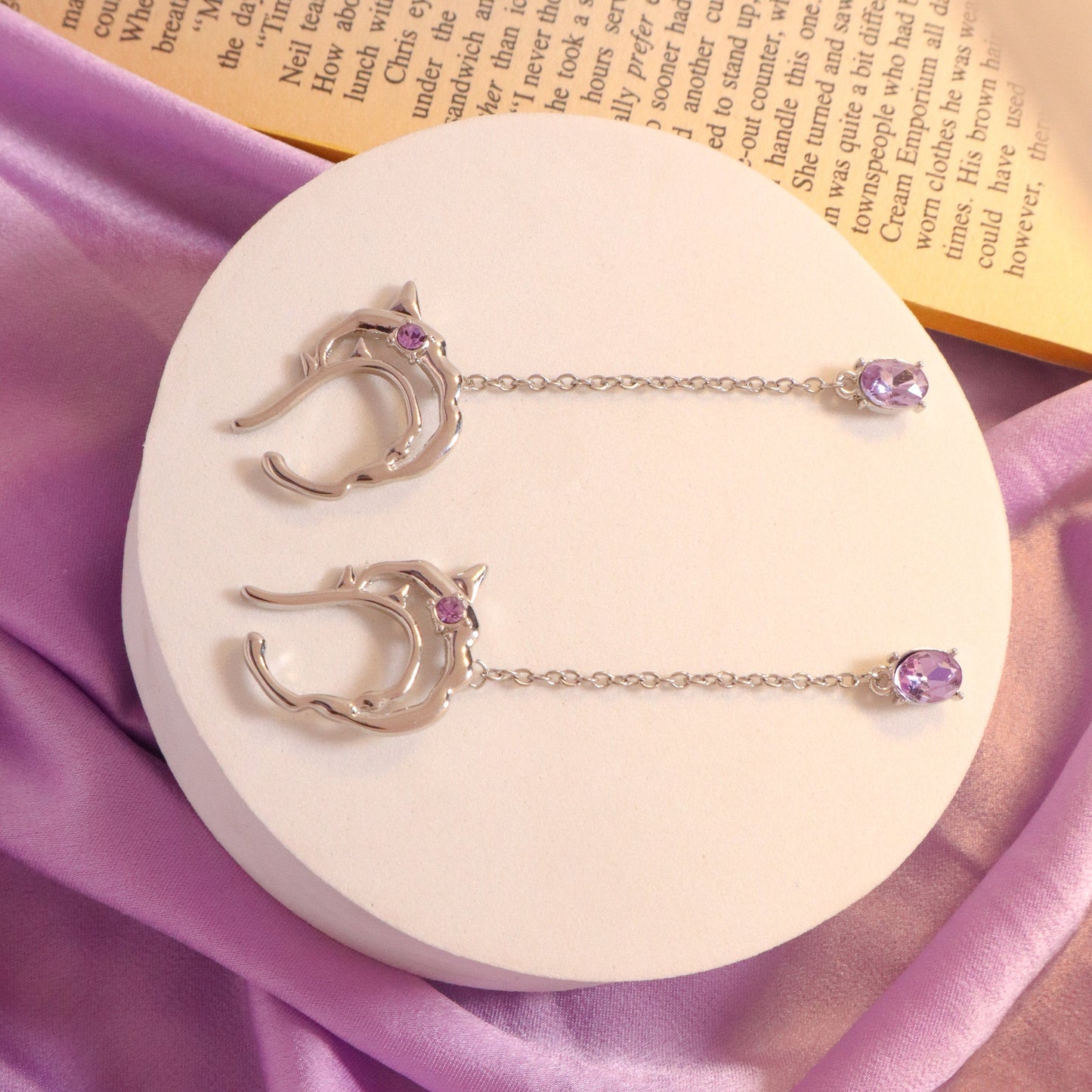 Pretty Violet Long Cuffs