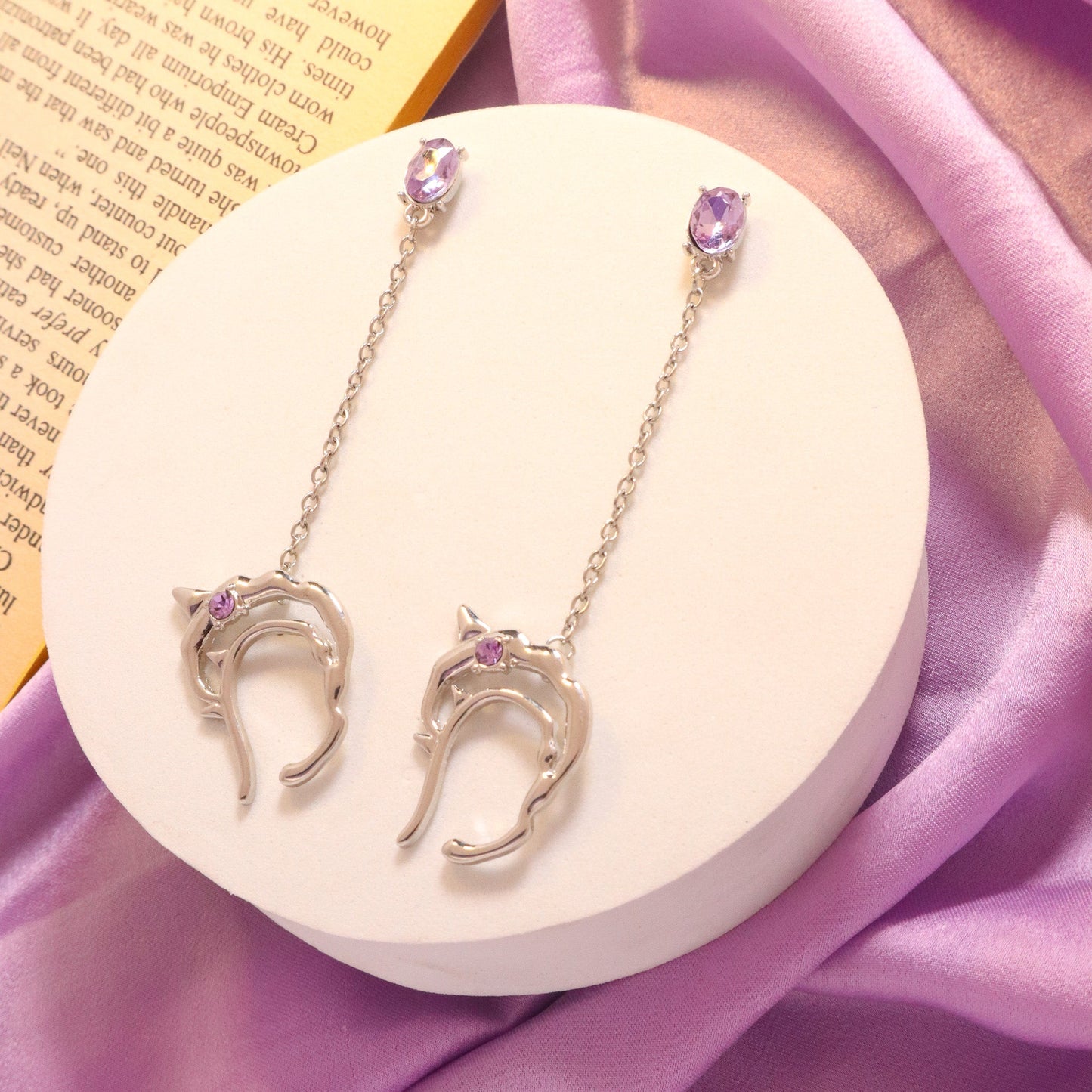 Pretty Violet Long Cuffs