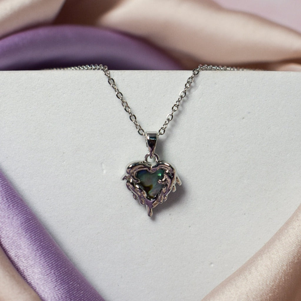 Pure Delight Silver Necklace Salty