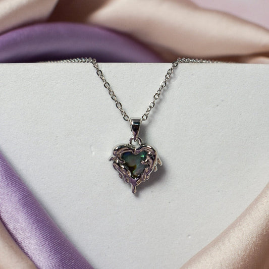 Pure Delight Silver Necklace Salty