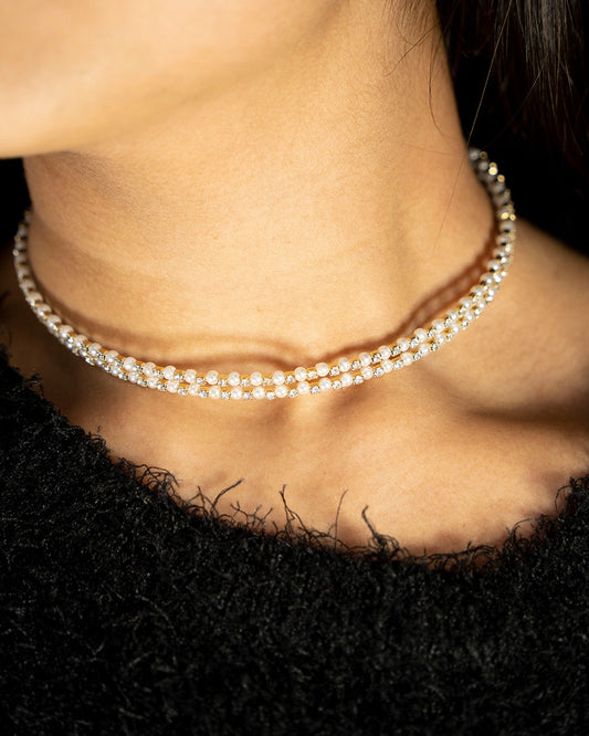 Pure Pearls choker