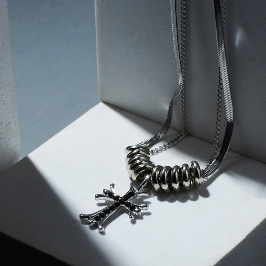 Purity Pendant Charm Necklace Salty Alpha