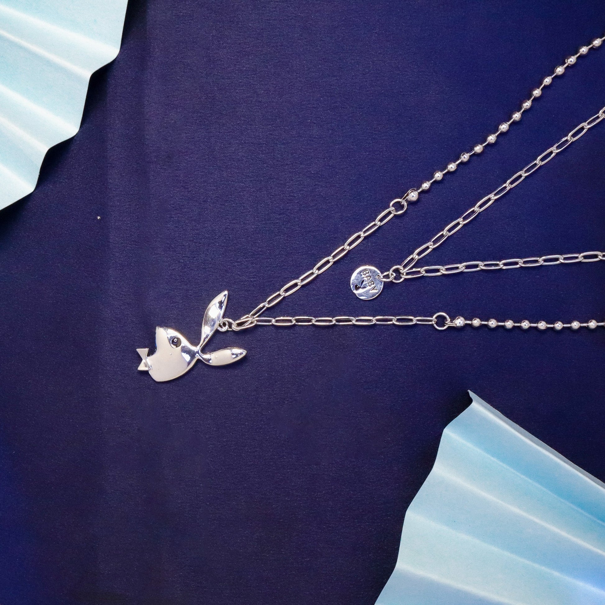 Rabbit Double Layer Necklace