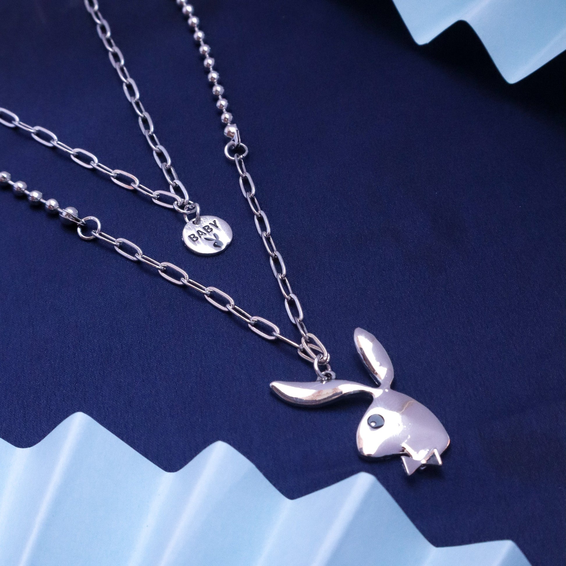 Rabbit Double Layer Necklace