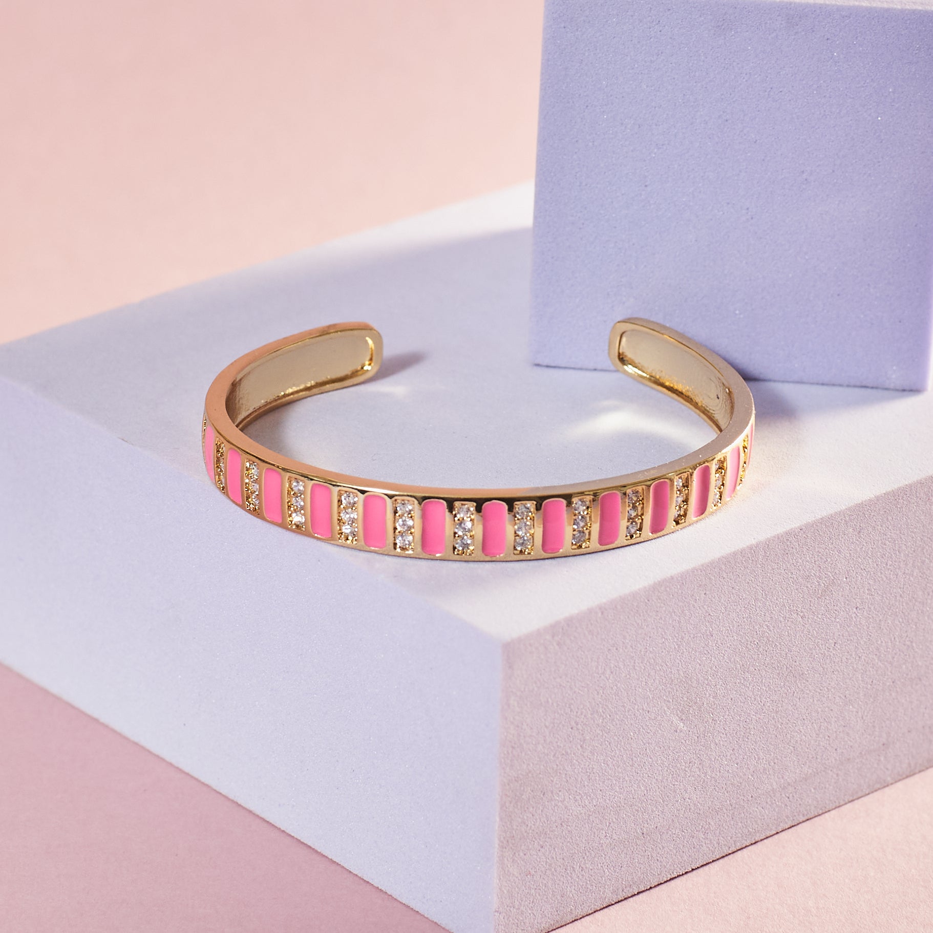 Regal Blush Charm Cuff Salty