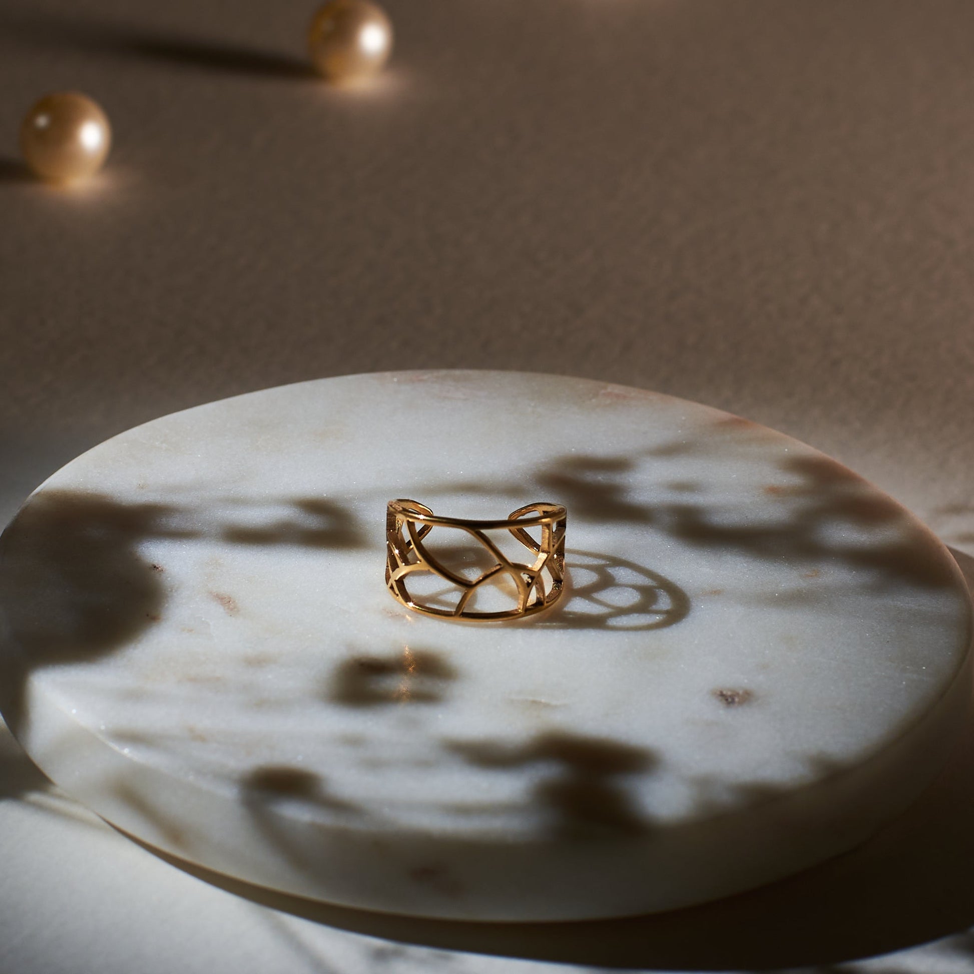 Retro Glam Ring Salty