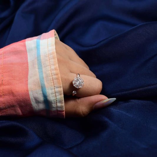 Rue Spinner Ring - Rose Gold
