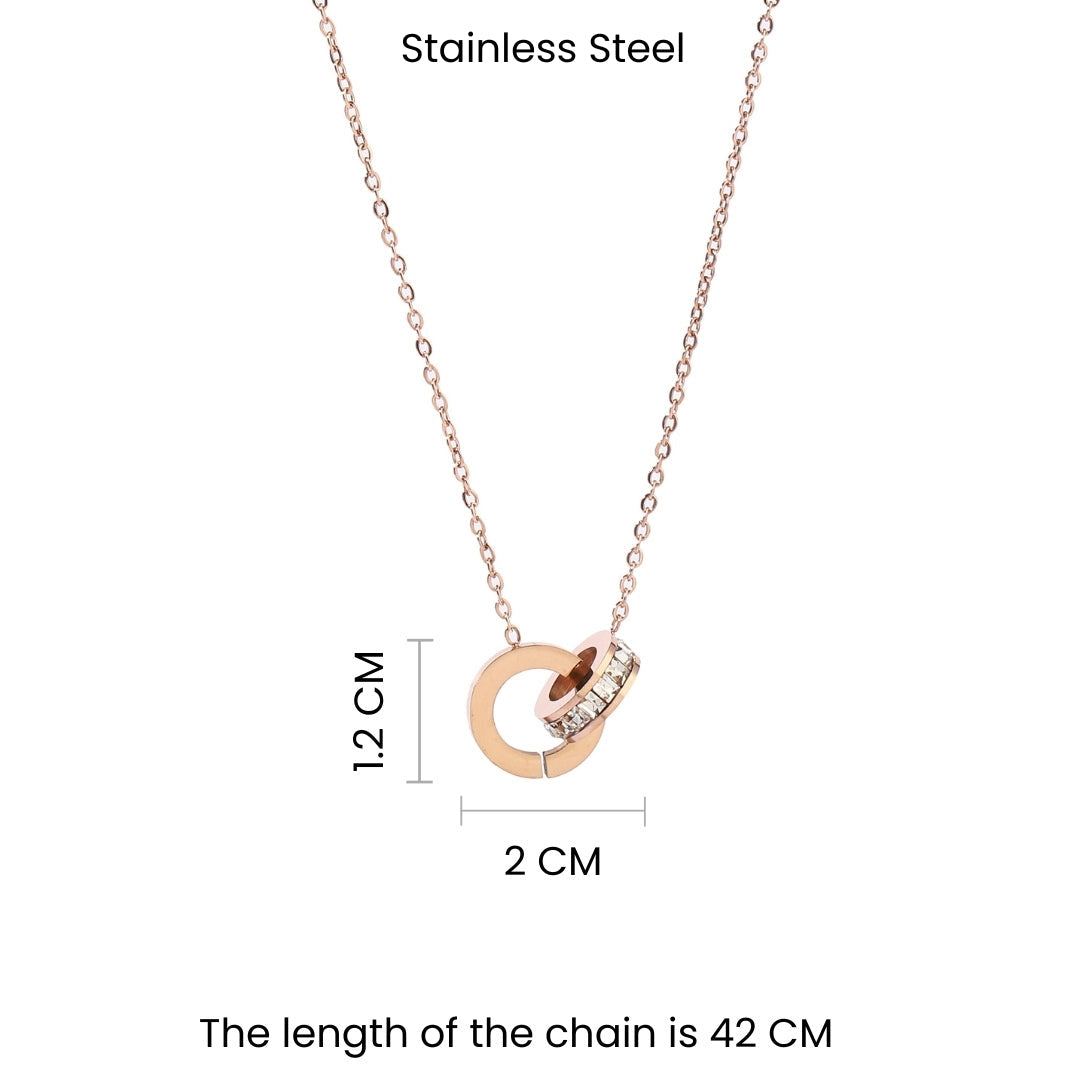 Interlooped Together Forever Necklace