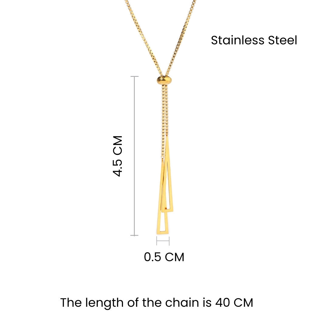 Golden Lasson Necklace