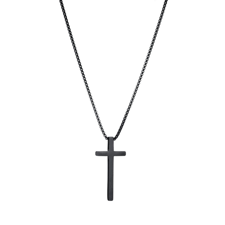 Sacred Crossroads Necklace - Black Salty Alpha