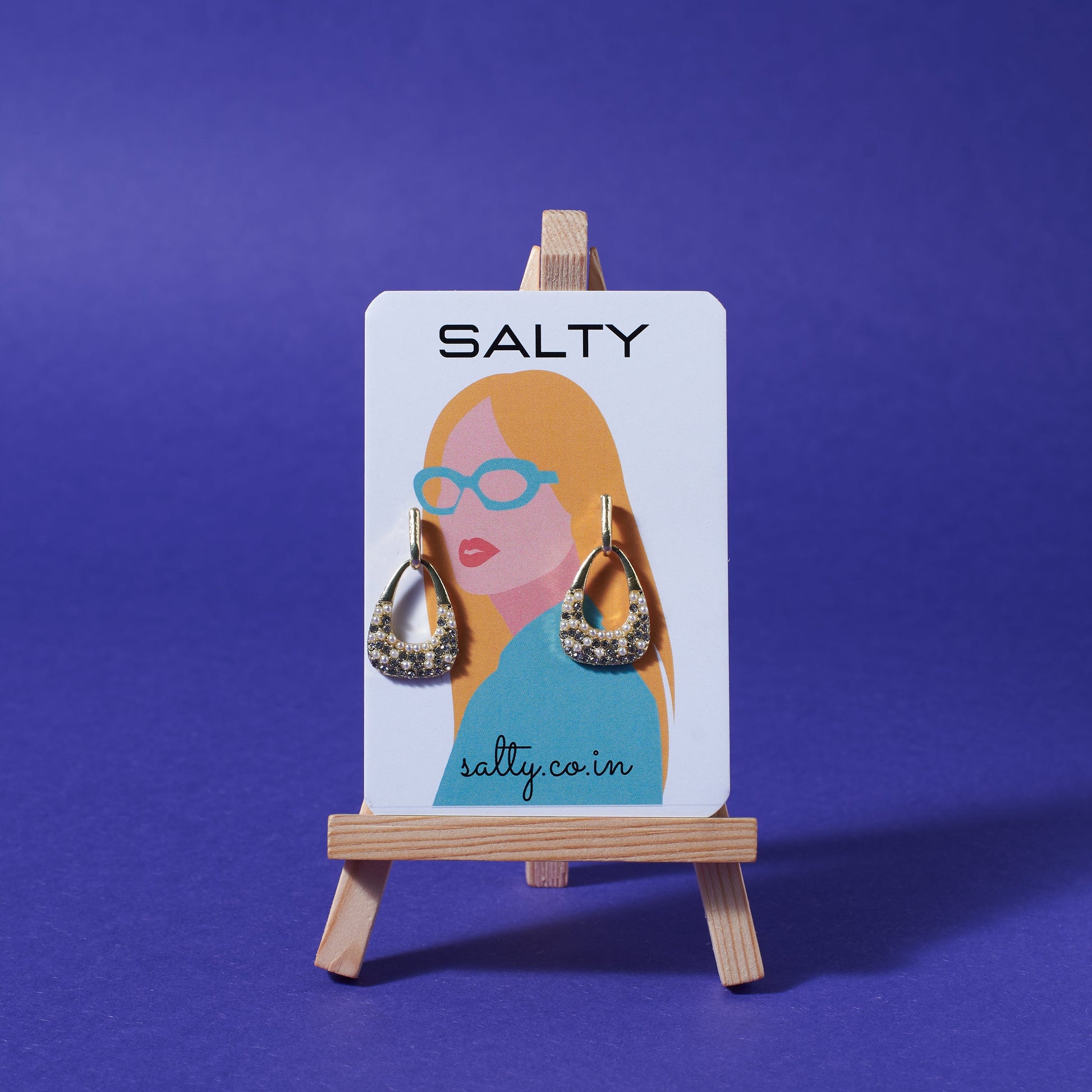 Golden Halo Earrings Salty