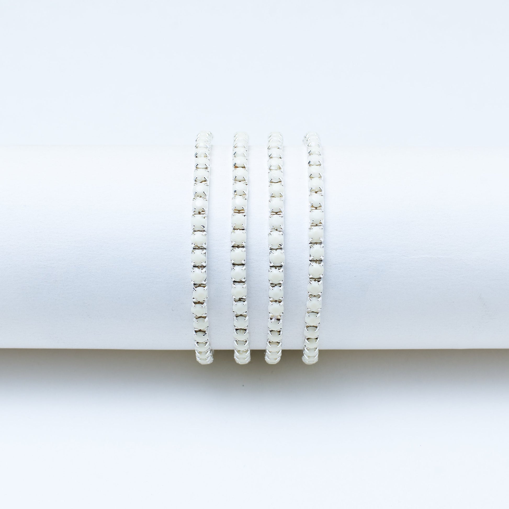 Set of 4 Subtle Shades Stretchable Band | Salty