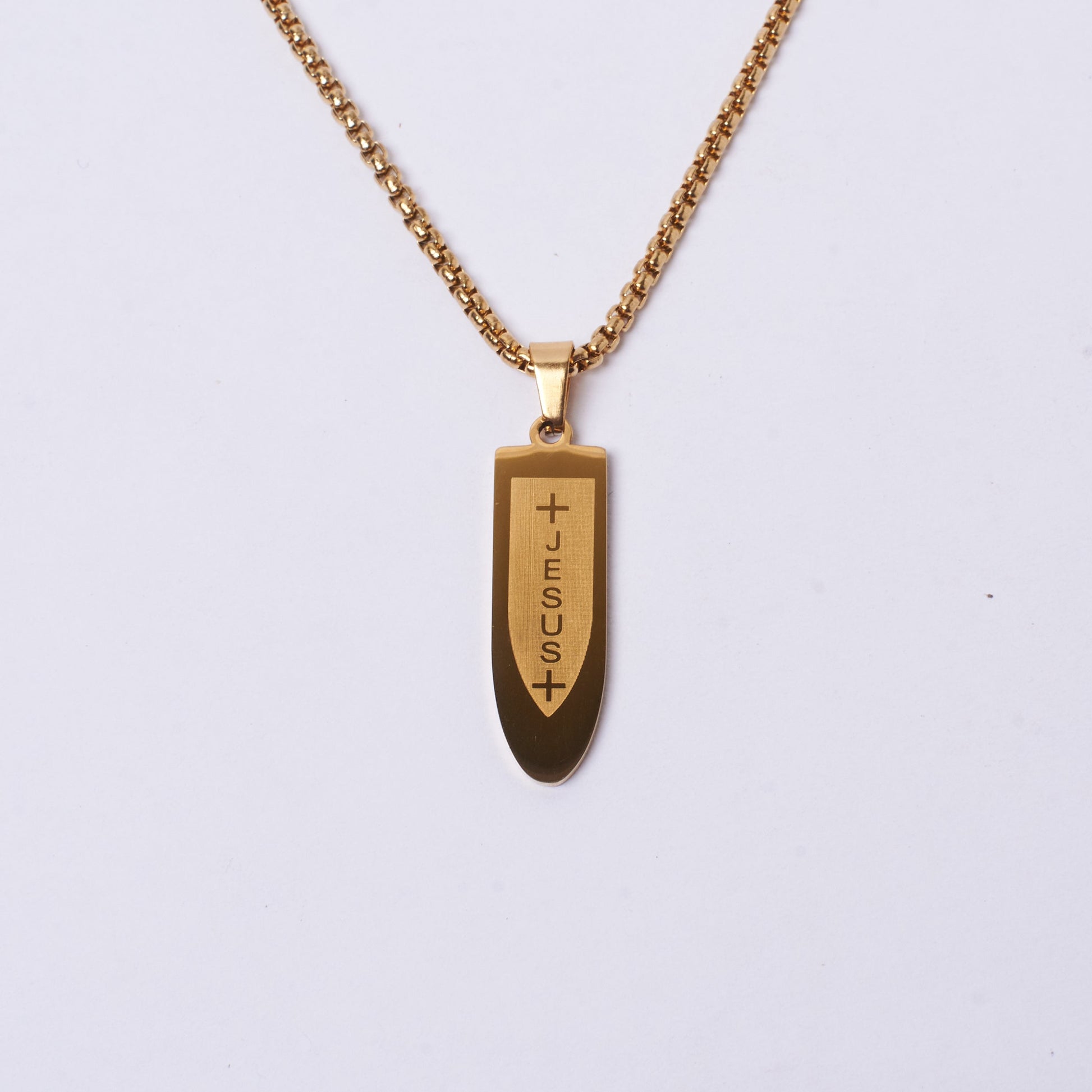 Shuriken Steel Chain - Golden | Salty