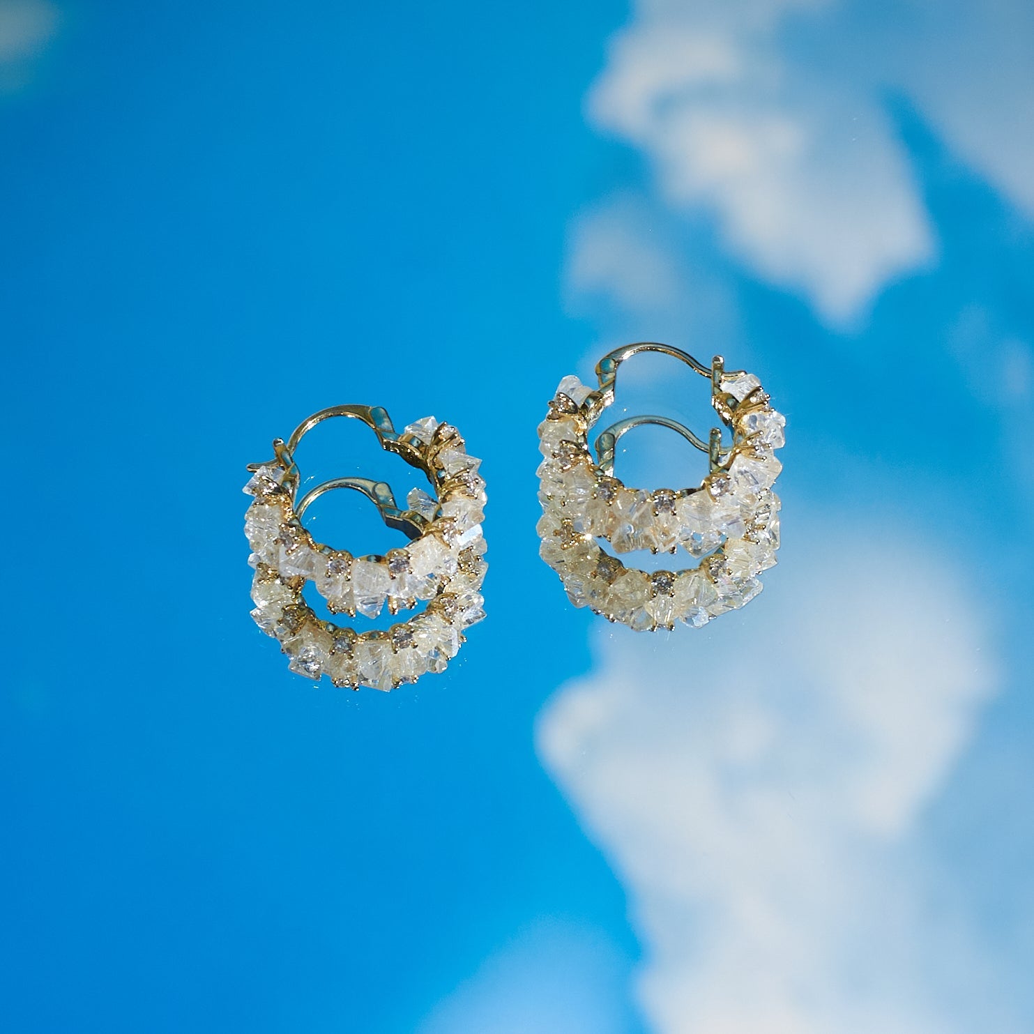 Imperial Elegance Hoops Salty