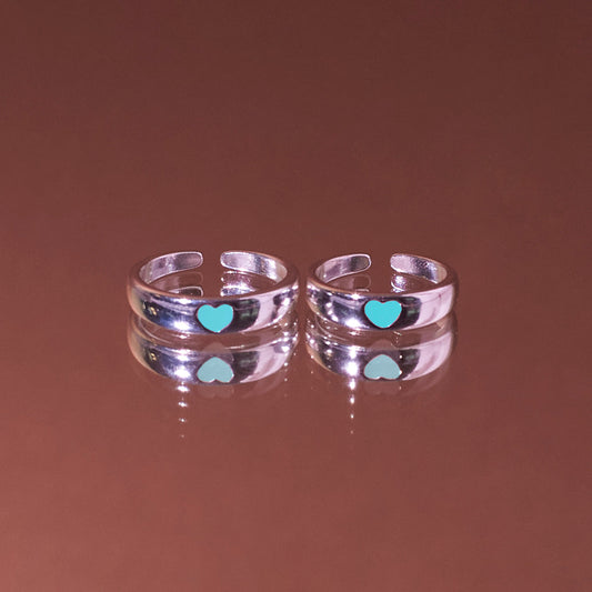 Glow in The Dark Couple Love Bands (Set of 2) Salty