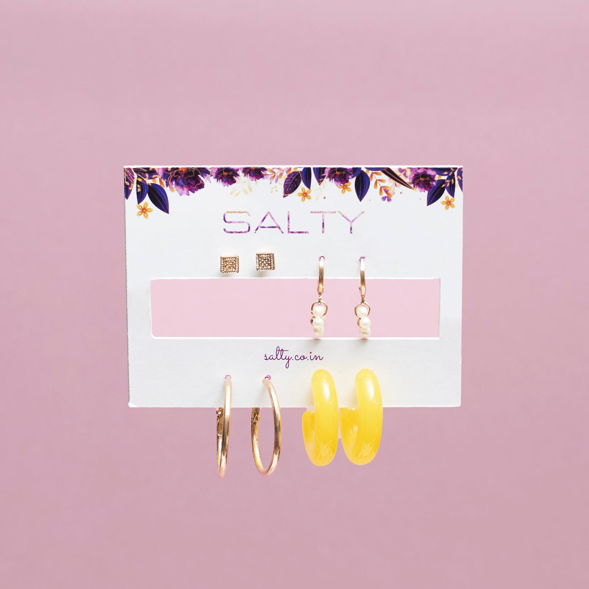 Set Of 4 Daylight Dream Earrings Set Salty