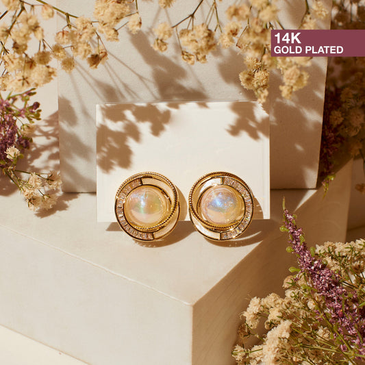 Celestial Pearl Earrings Salty