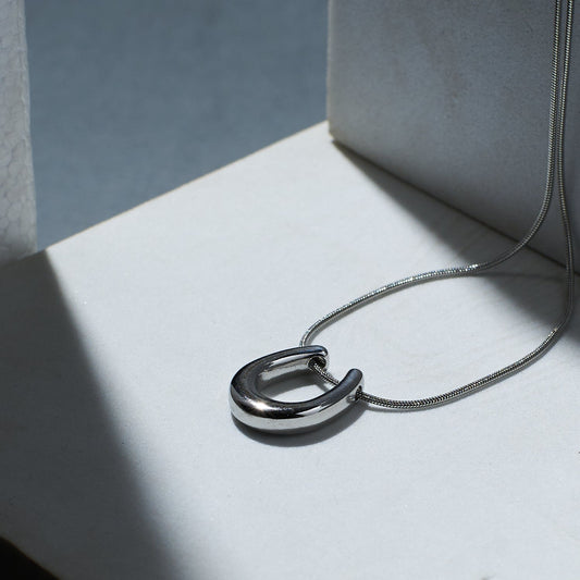 Selenophile Silver Necklace Salty