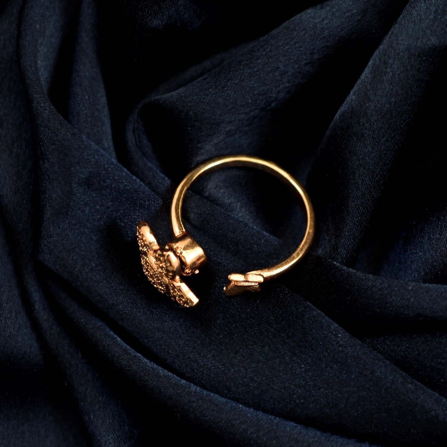 Senna Spinner Ring - Rose Gold