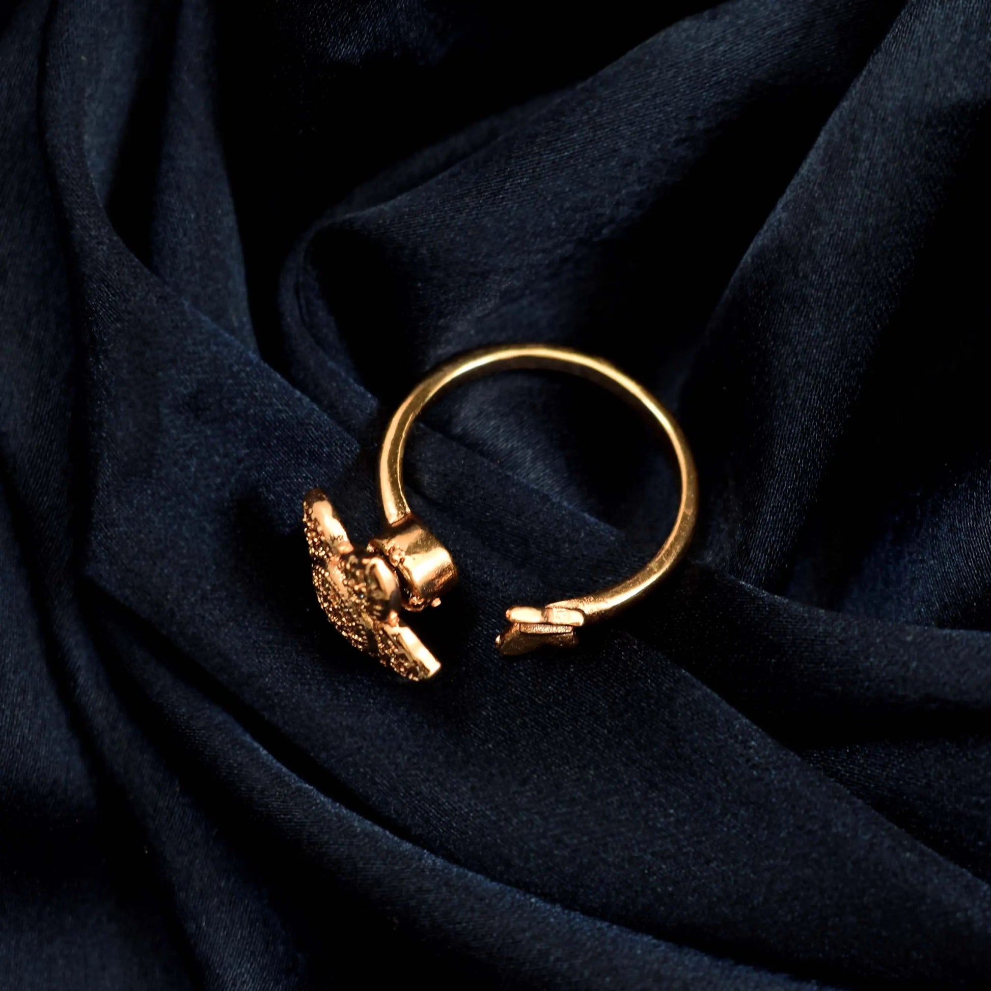 Senna Spinner Ring - Rose Gold