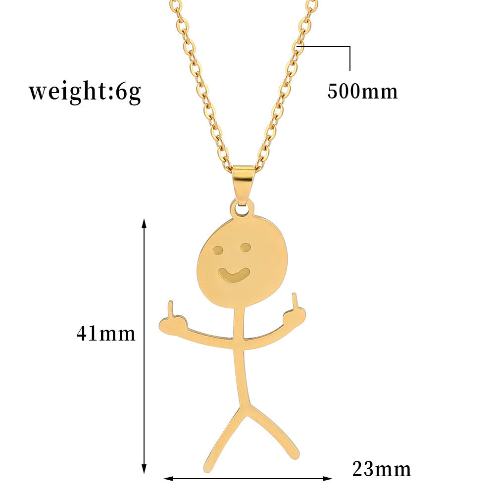 Serenity Sculpture Necklaces - Gold Salty