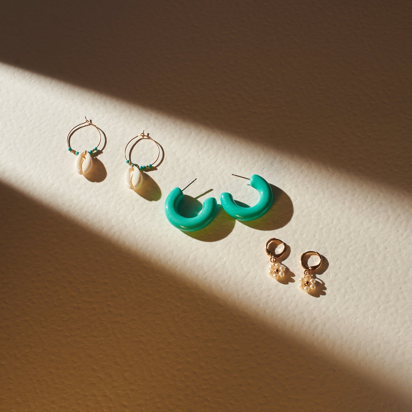 Set Of 3 Mermaid's Muse Earring Set Salty
