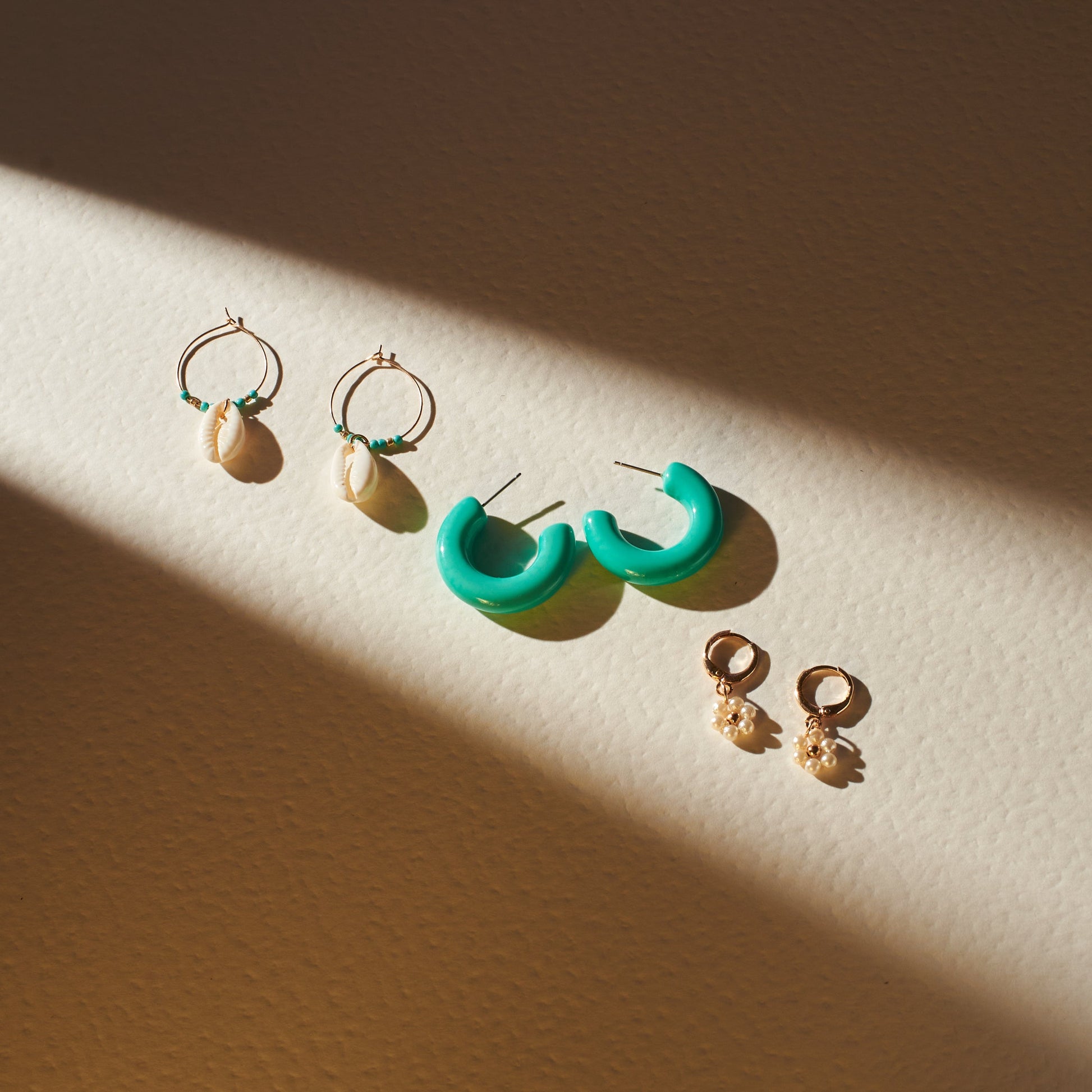 Set Of 3 Mermaid's Muse Earring Set Salty