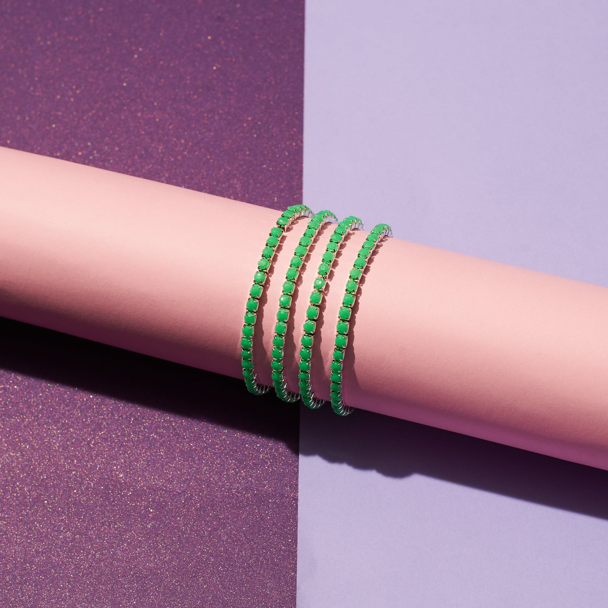 Set of 4 Sweet Pea Stretchable Band | Salty