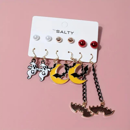 Set of 6 Goblin Earring Combo Salty