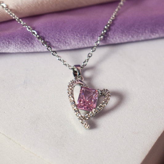 Shimmering Heartbeat Pendant Salty