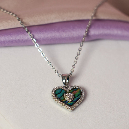 Silver Magical Sapphire Necklace Salty