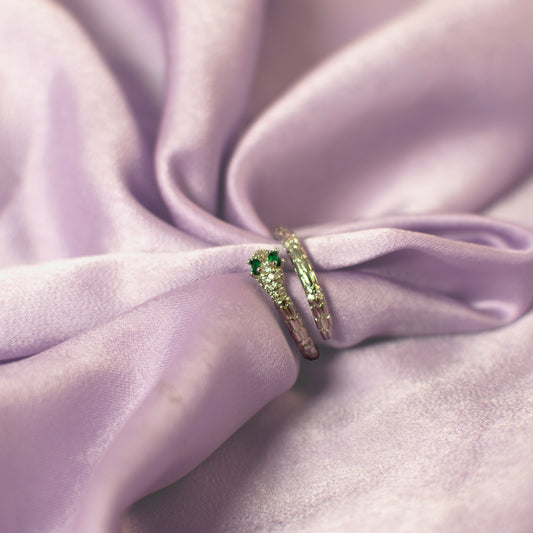 Silver Serpent's Ring Salty