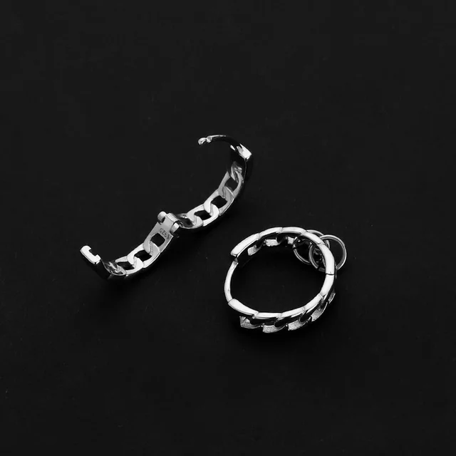 Silver Viper Earrings Salty Alpha