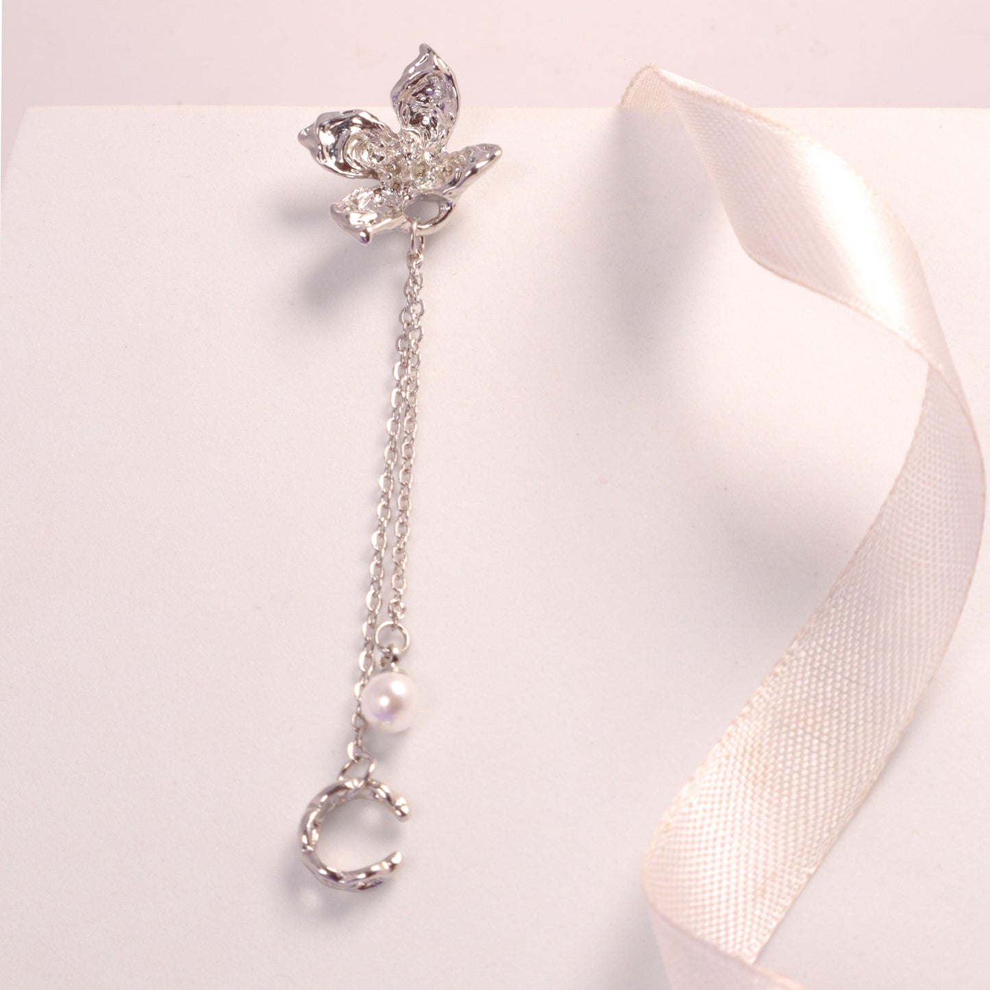 Single Flower Cuff Earring - 1 Piece