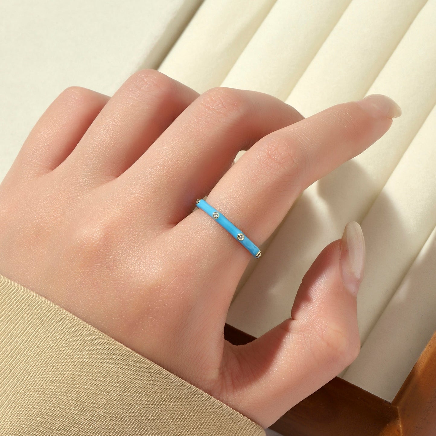 Sinister Splendor Ring - Blue