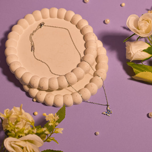 Sky Butterfly Necklace Salty