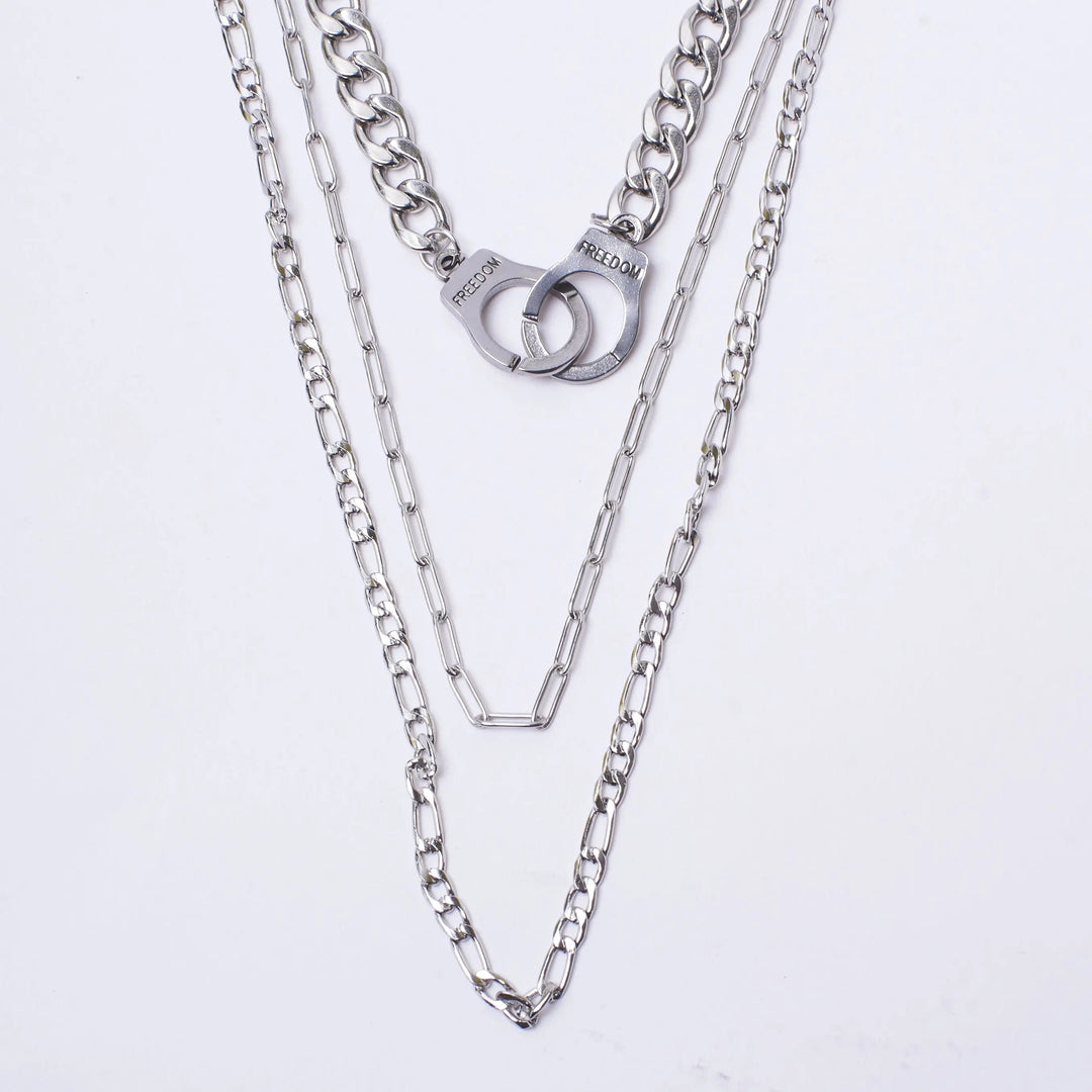 Sleek Linking Layered Chain | Salty