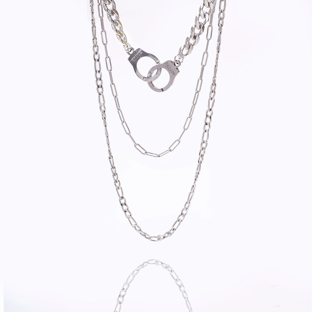 Sleek Linking Layered Chain | Salty