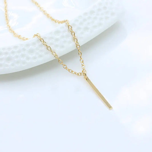 Solid Chain Necklace - Gold