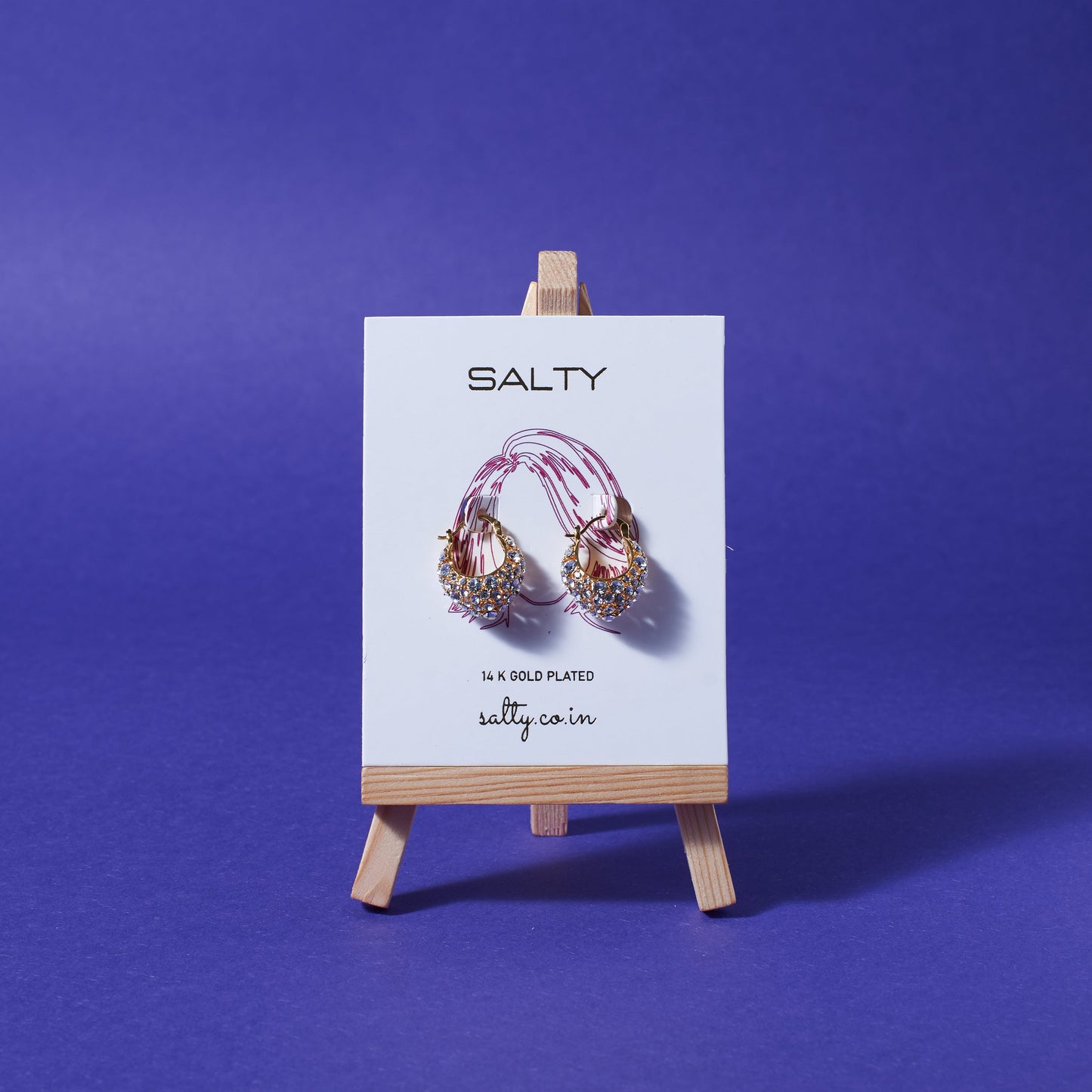 Statement Chunky Earrings Salty