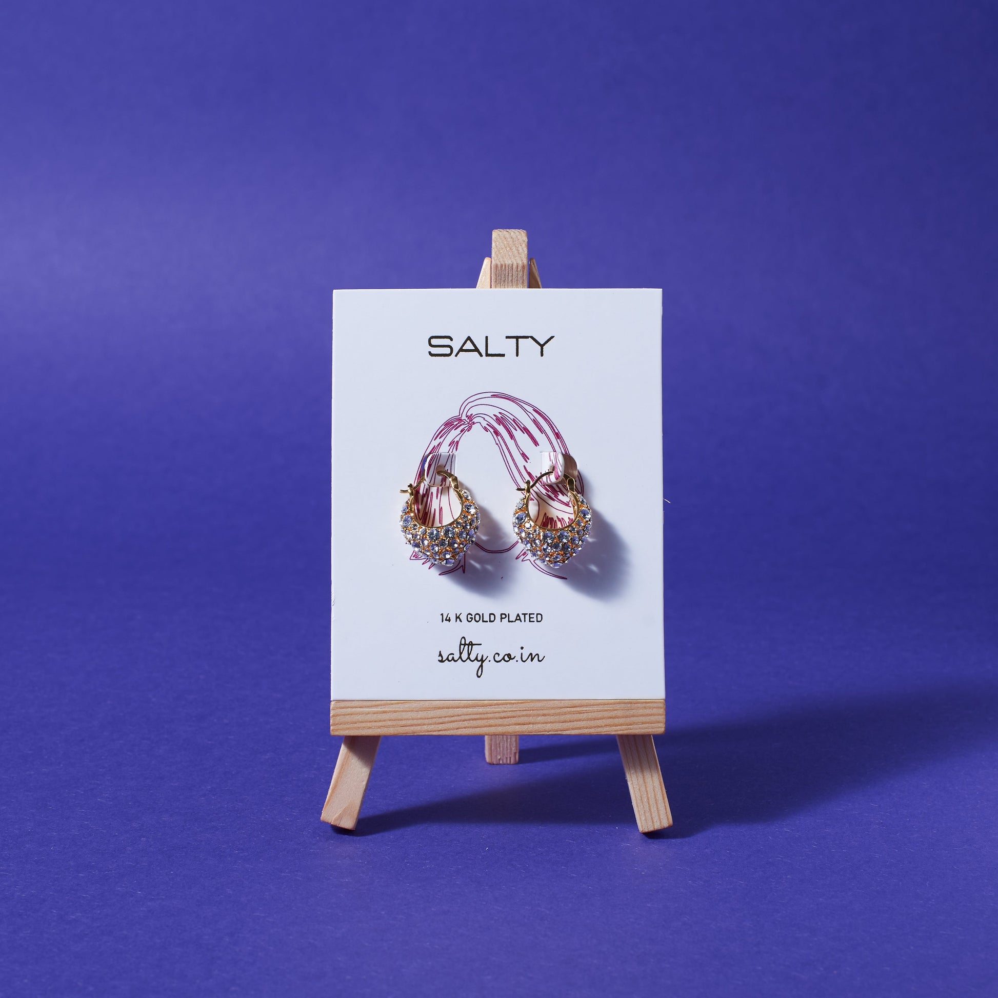 Statement Chunky Earrings Salty