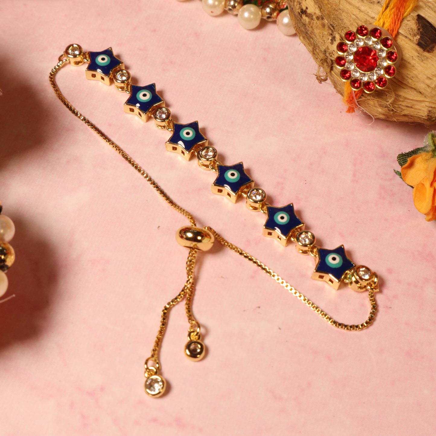Stellar Evil Eye Bracelet Salty