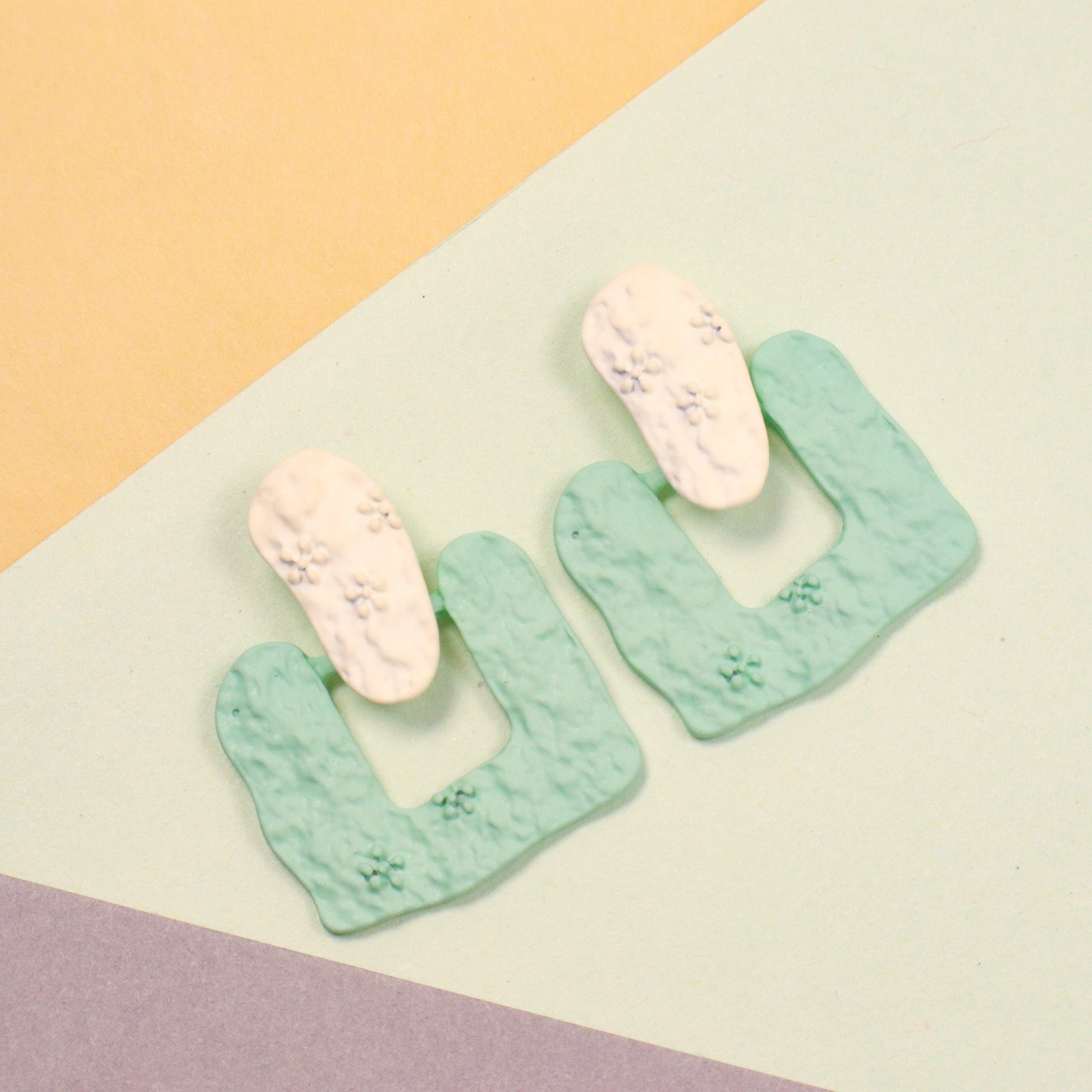 Stylish Paper Look Earrings