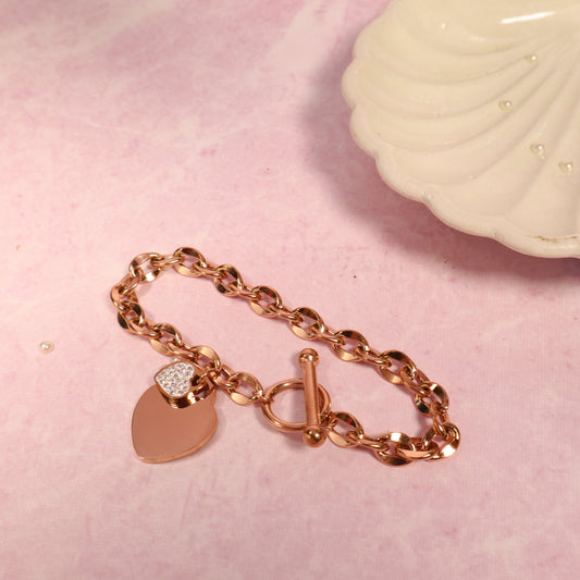 Toggle Clasp Accent Bracelet Salty