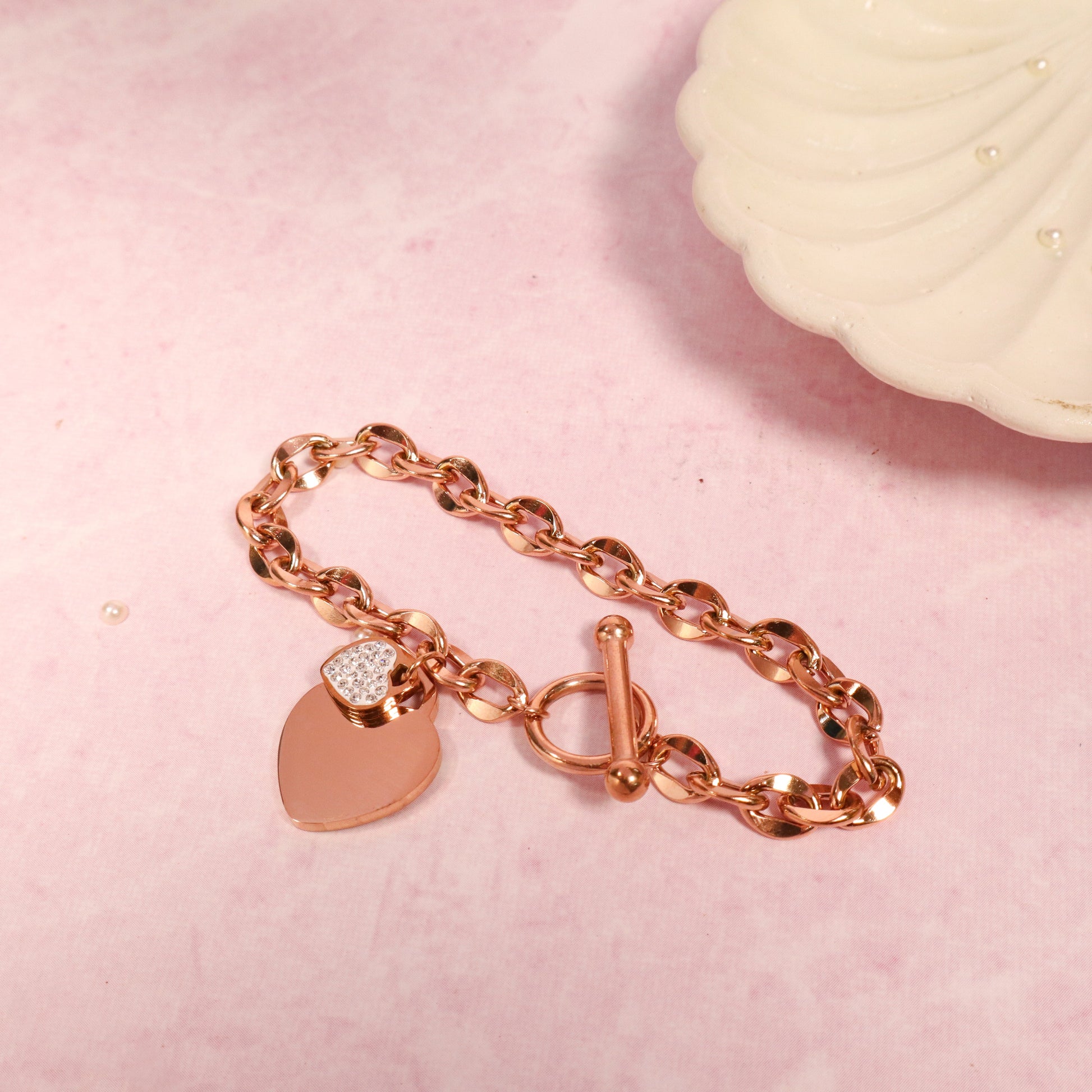 Toggle Clasp Accent Bracelet Salty
