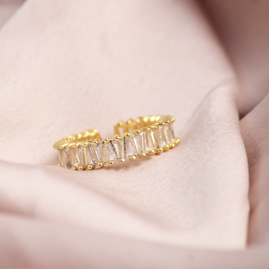 Treasure Gold Tennis Ring