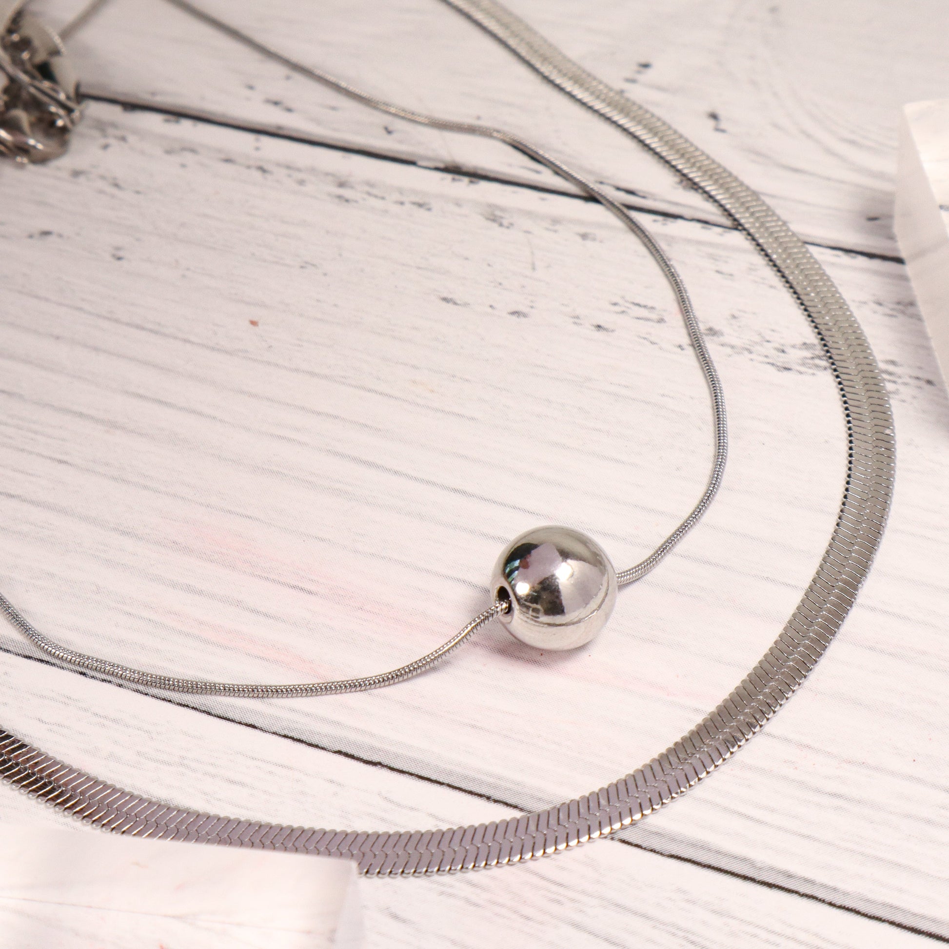 Twilight Cascade Necklace Salty