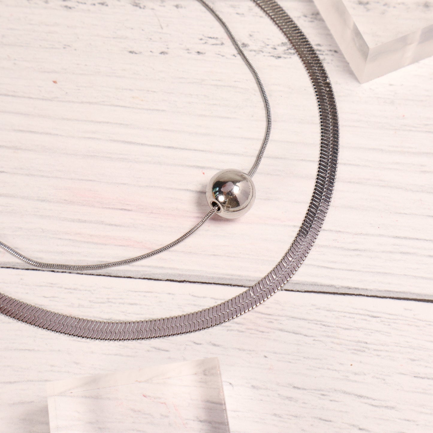 Twilight Cascade Necklace Salty