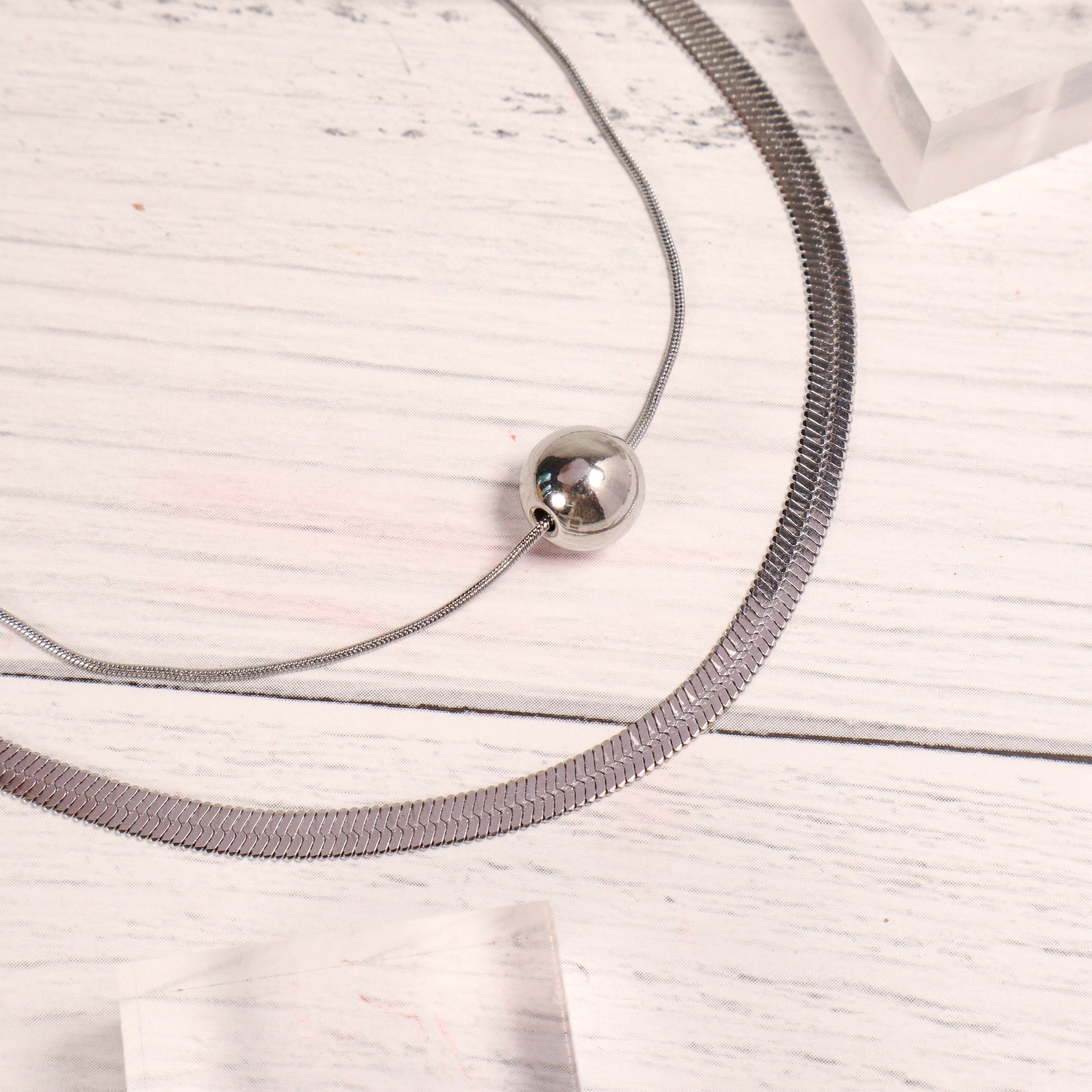 Twilight Cascade Necklace Salty