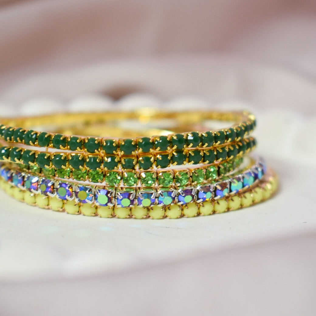 Velvet Night Party Stackable Bands (Set of 5) Salty